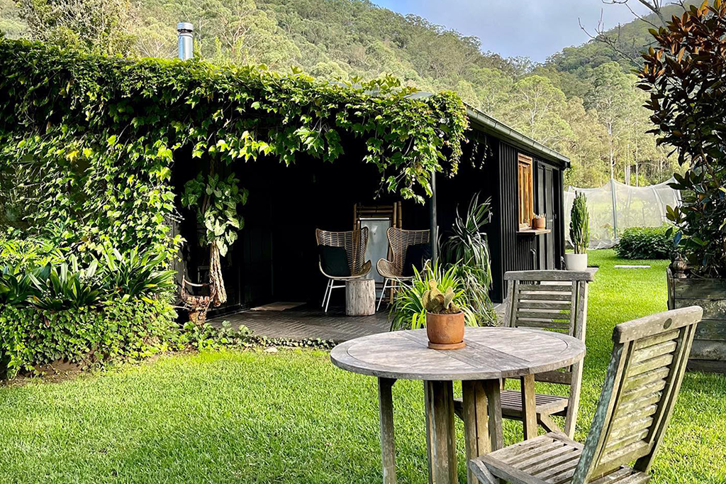 The Grower's Cottage in Mangrove Mountain on the Central Coast.
